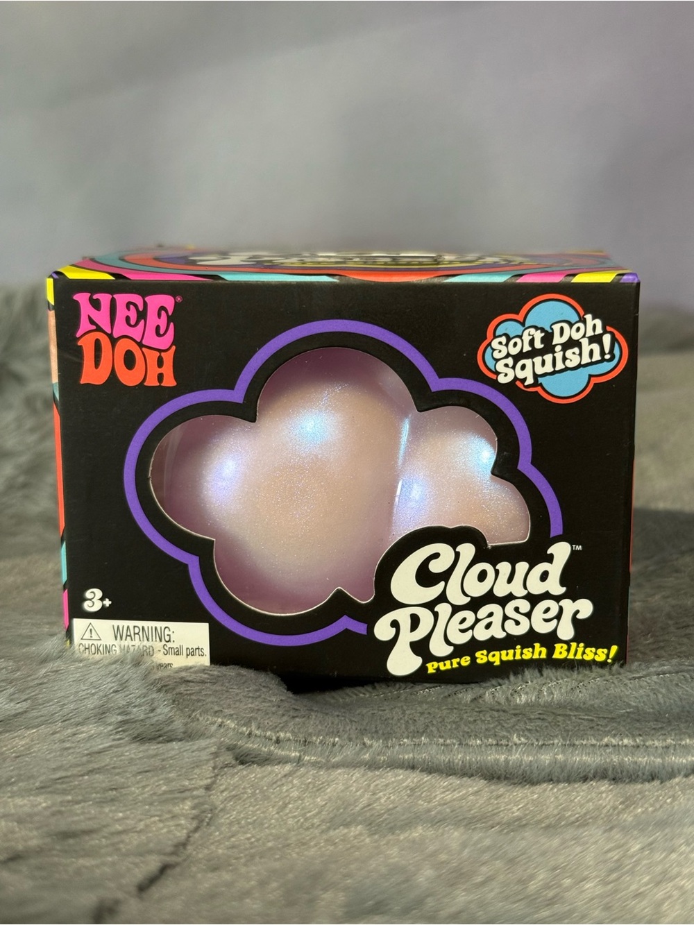 Cloud Pleaser Soft Doh Squish - Iridescent Pink Cloud
